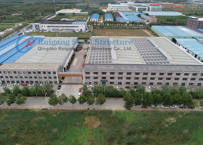 Qingdao Ruigang Steel Structure Co., Ltd. lini produksi pabrikan