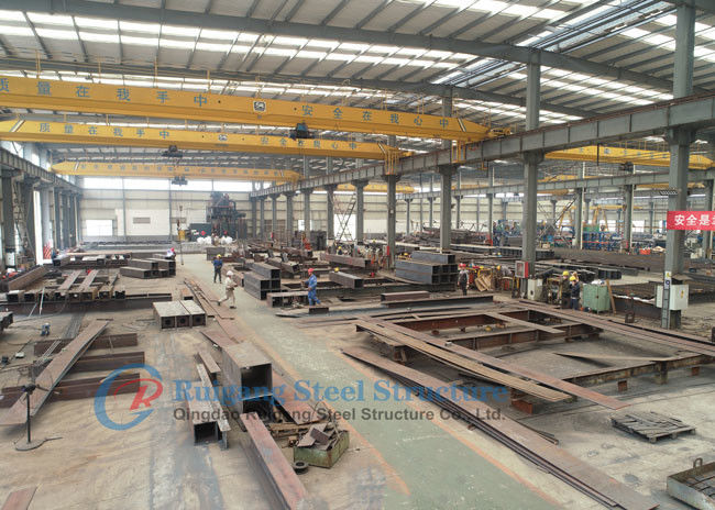 Qingdao Ruigang Steel Structure Co., Ltd. lini produksi pabrikan