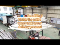 Pengiriman menara air struktur baja