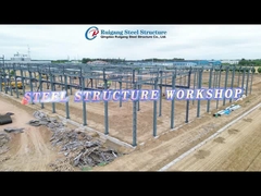 Bangunan gudang struktur baja