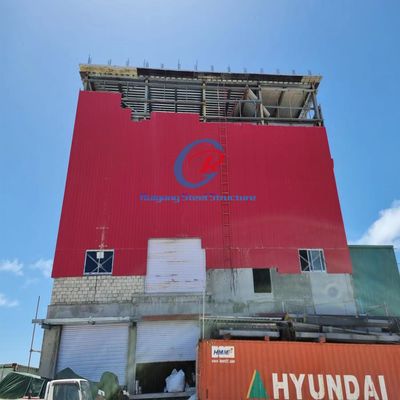 Kit Bangunan Baja Multi-Lantai Prefabrikasi Untuk Pembangunan Cepat