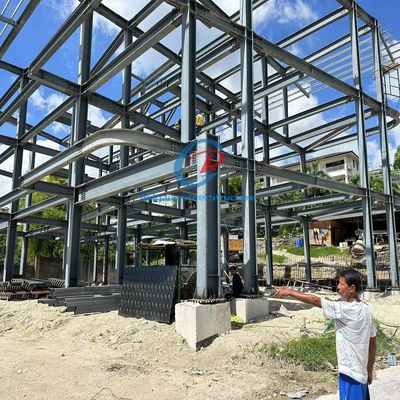 Bangunan baja prefabrikasi tahan gempa, Struktur baja modular Bangunan tinggi