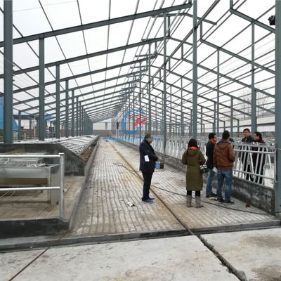 Struktur Baja Ringan Gudang Sapi Kerangka Baja Prefabrik Gedung Pertanian
