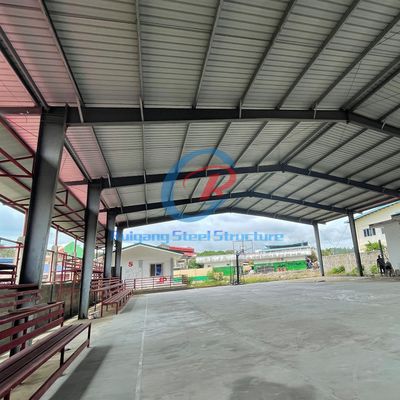 Bangunan Struktur Baja Prefab Basket Court, Badminton Court Bangunan Struktur Baja