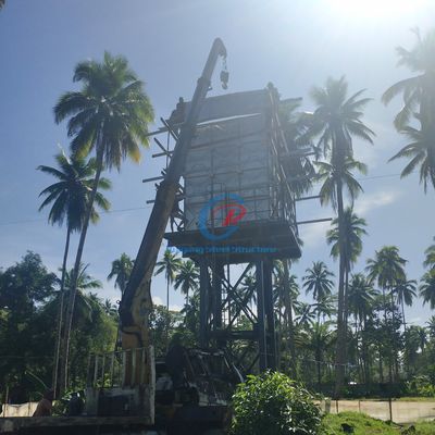 Tangki Penyimpanan Air Baja Galvanis Khusus Untuk Komunitas / Bisnis