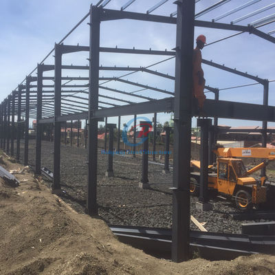 PEB Arsitektur Bangunan Preengineered Struktur Baja tahan api