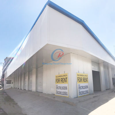 Q235 Q355 Struktur PEB Baja, Struktur Baja Komersial