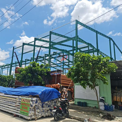 Bangunan Baja Pendidikan Pra-Teknik, Bangunan Institusional Struktur Baja