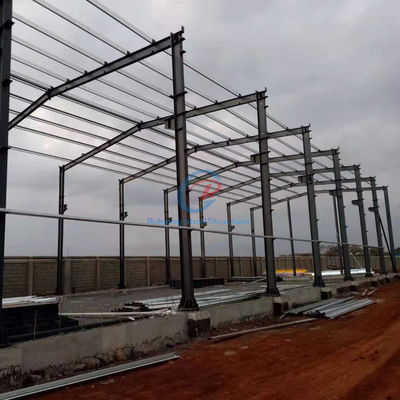 PEB Ringan Struktur Gudang Bangunan Struktur Baja Prefab