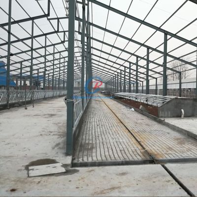 Struktur baja ringan gudang pertanian, bangunan gudang logam prefabrikasi