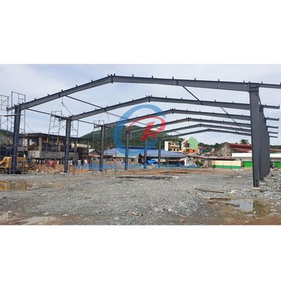 Lapangan Bola Basket Baja Prefabrikasi yang Kuat Ruang Olahraga Baja Tahan Cuaca