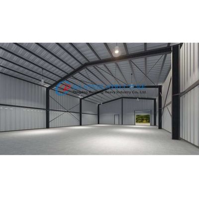 Metal Frame Arsitektur Struktur Baja, Konstruksi Baja Berkelanjutan Gudang