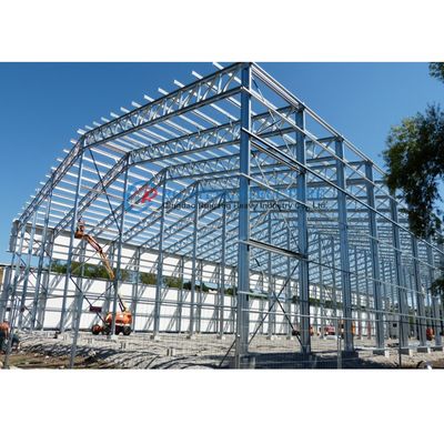 Custom Light Steel Structure Warehouse, Bangunan gudang rangka baja