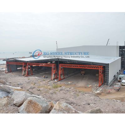 Bangunan bengkel struktur baja multi span, Struktur baja industri skala besar