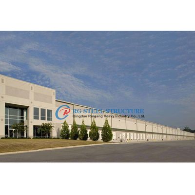 Bangunan Baja Panjang Modern Hangar Kekuatan Tinggi Untuk Penyimpanan Pesawat
