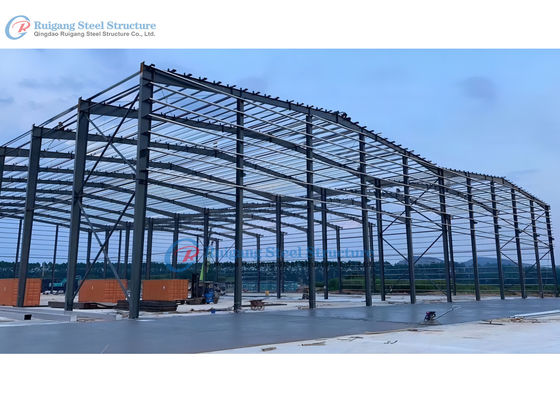 Gudang Struktur Baja Khusus, Konstruksi Bangunan Baja Prefab