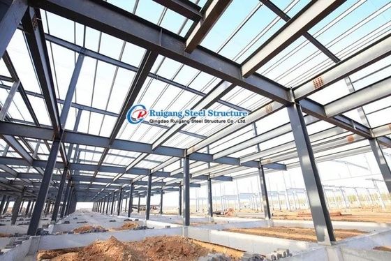 Modern Estetika Rumah Logam Struktur Baja Disesuaikan Gedung Gudang