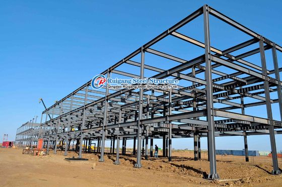 Struktur logam prefab serbaguna Bangunan struktur baja Kantor komersial