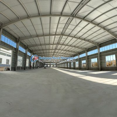 Space Frame Prefab Metal Warehouse Dengan Dukungan Teknis Gratis