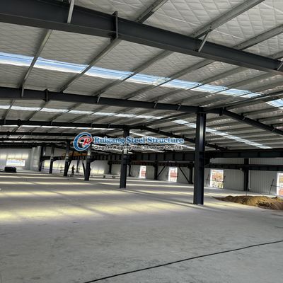 Custom Modular Prefab Industri Struktur Baja Gudang
