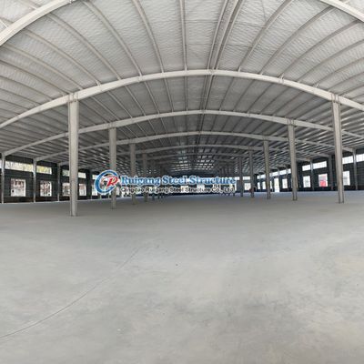 Pembuatan gudang Hangar Portable Steel Frame Customized Ringan Murah