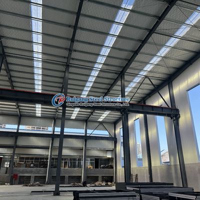 Gudang logam pra-fabrikasi lantai mezzanine industri yang disesuaikan