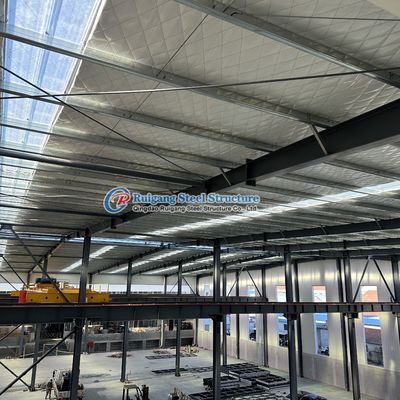 Struktur Baja Prefab Rintisan Gedung Konstruksi Gudang