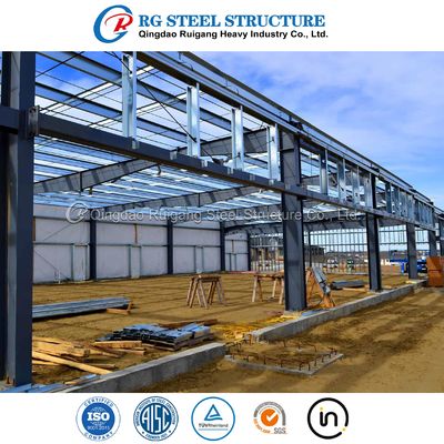 Struktur Baja Konstruksi Logam Bangunan Industri Logam Prefabrikasi Untuk Gudang/Lokakarya/Kantor