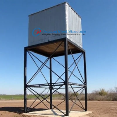 Menara Tangki Air Baja yang Ditekan Dengan Tangki Air Menara Baja Tinggi 8m