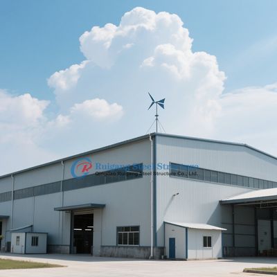 Gudang Baja Bentang Bebas Kustom dengan Umur 50 Tahun