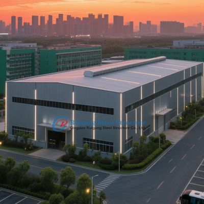 Custom Steel Structure Warehouse Ringan Galvanis Bangunan Prefab