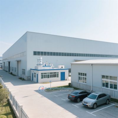 Gudang Struktur Baja Khusus untuk Penyimpanan Darurat