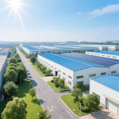 Gudang Struktur Baja Khusus dengan Ruang Kantor