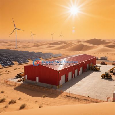 Struktur baja prefabrikasi gudang gudang untuk pabrik industri