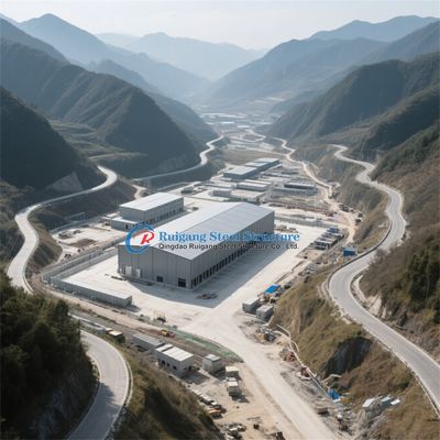 Desain modern rangka Prefab bengkel gudang bangunan untuk pabrik