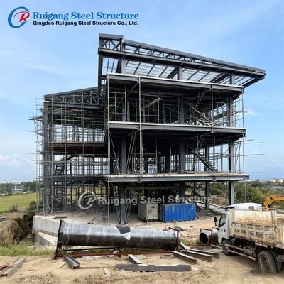 Custom dirancang Multi Story Workshop Prefabrikasi Gudang OEM Steel Struktur Bangunan